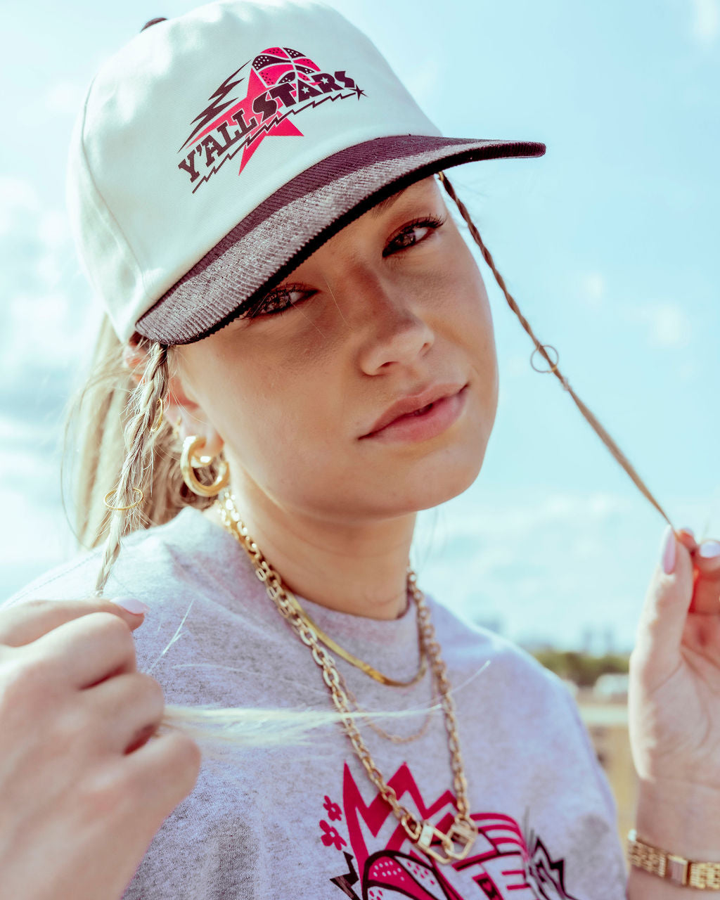 Y'ALL STARS ACTION STRAPBACK