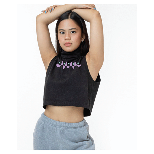 MM 25 Over the Line Turtleneck Crop